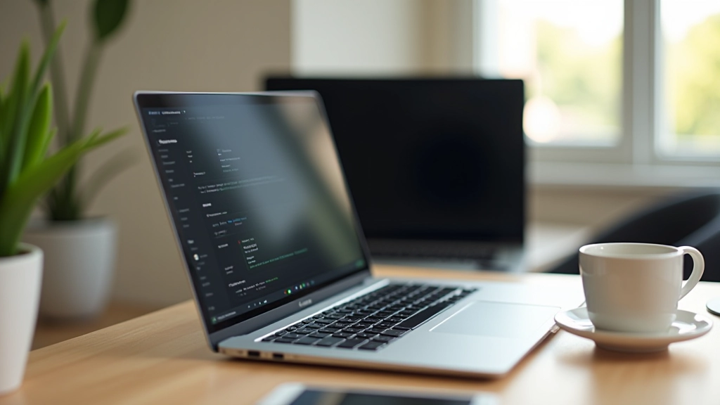 Interface web moderne affichant un design épuré avec mode clair et sombre intégré